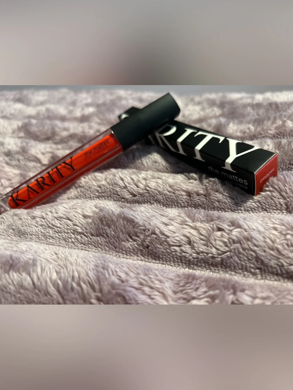 NIB Karity The Mattes Liquid Lipstick - Pepper